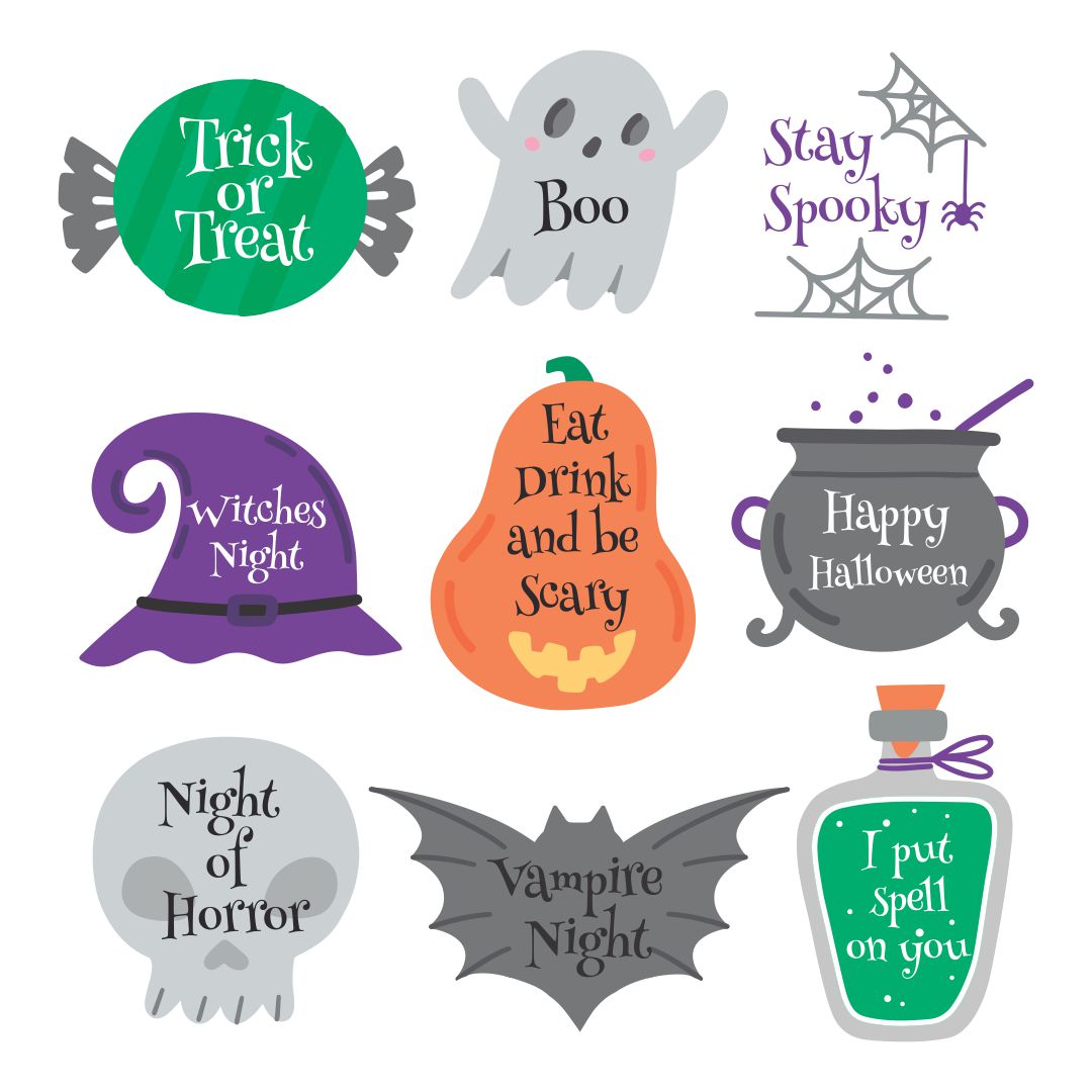 Halloween Party Favor Tags Printable Free