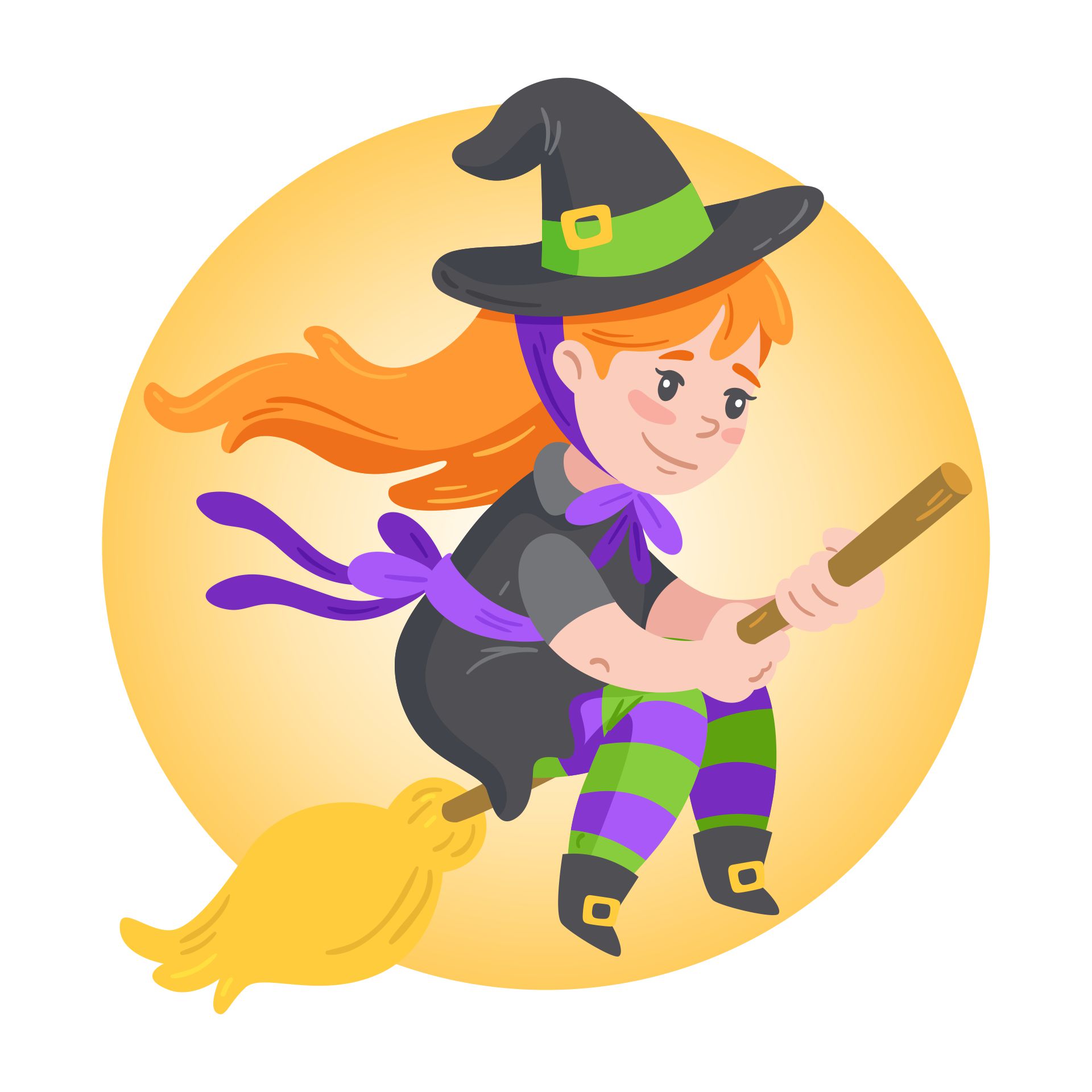 Halloween Witch Clip Art Free
