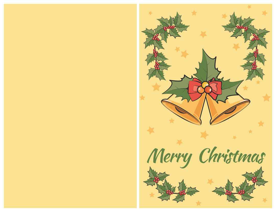 Merry Christmas Card Printable