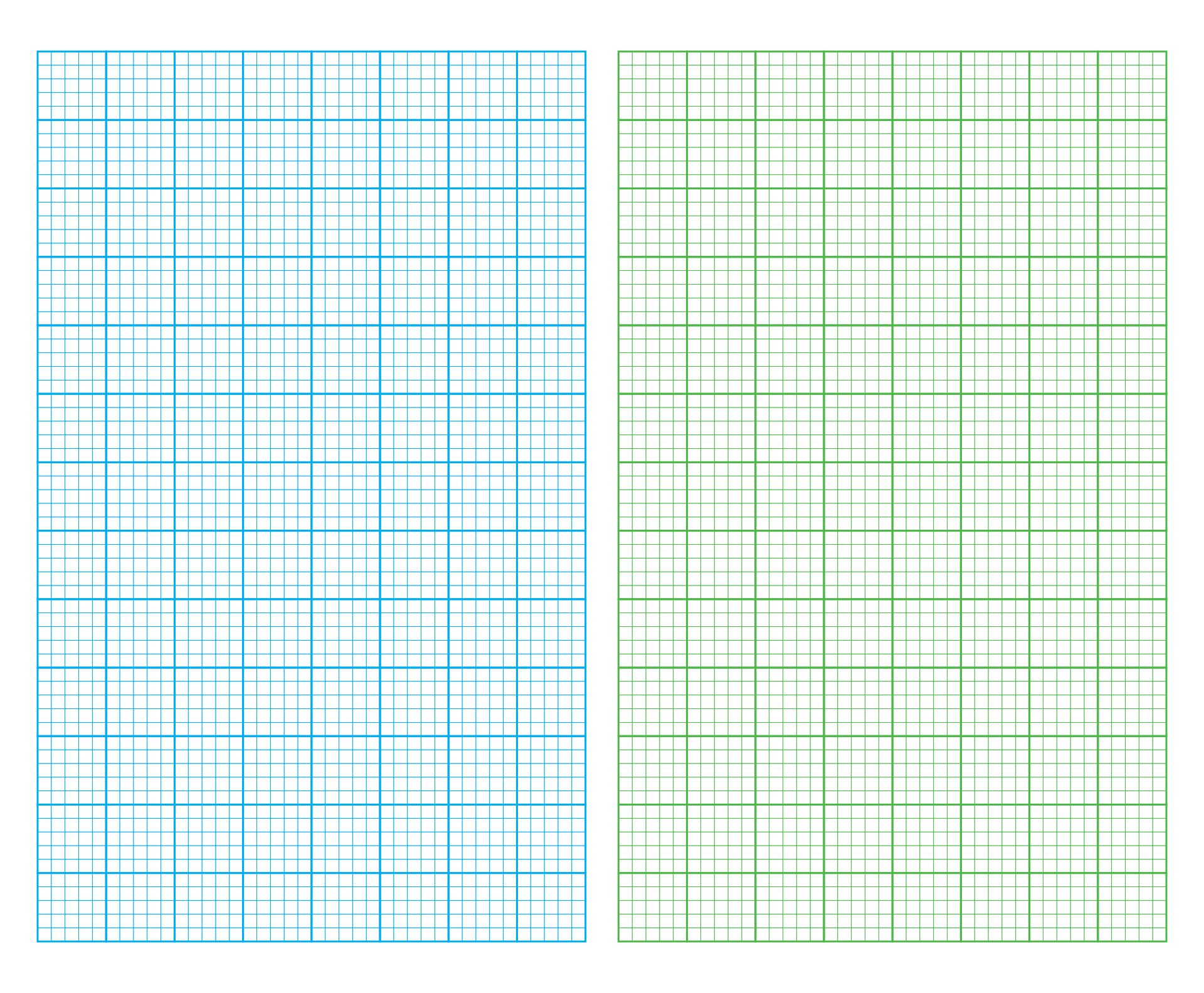 Inch Printable Grid Graph Paper