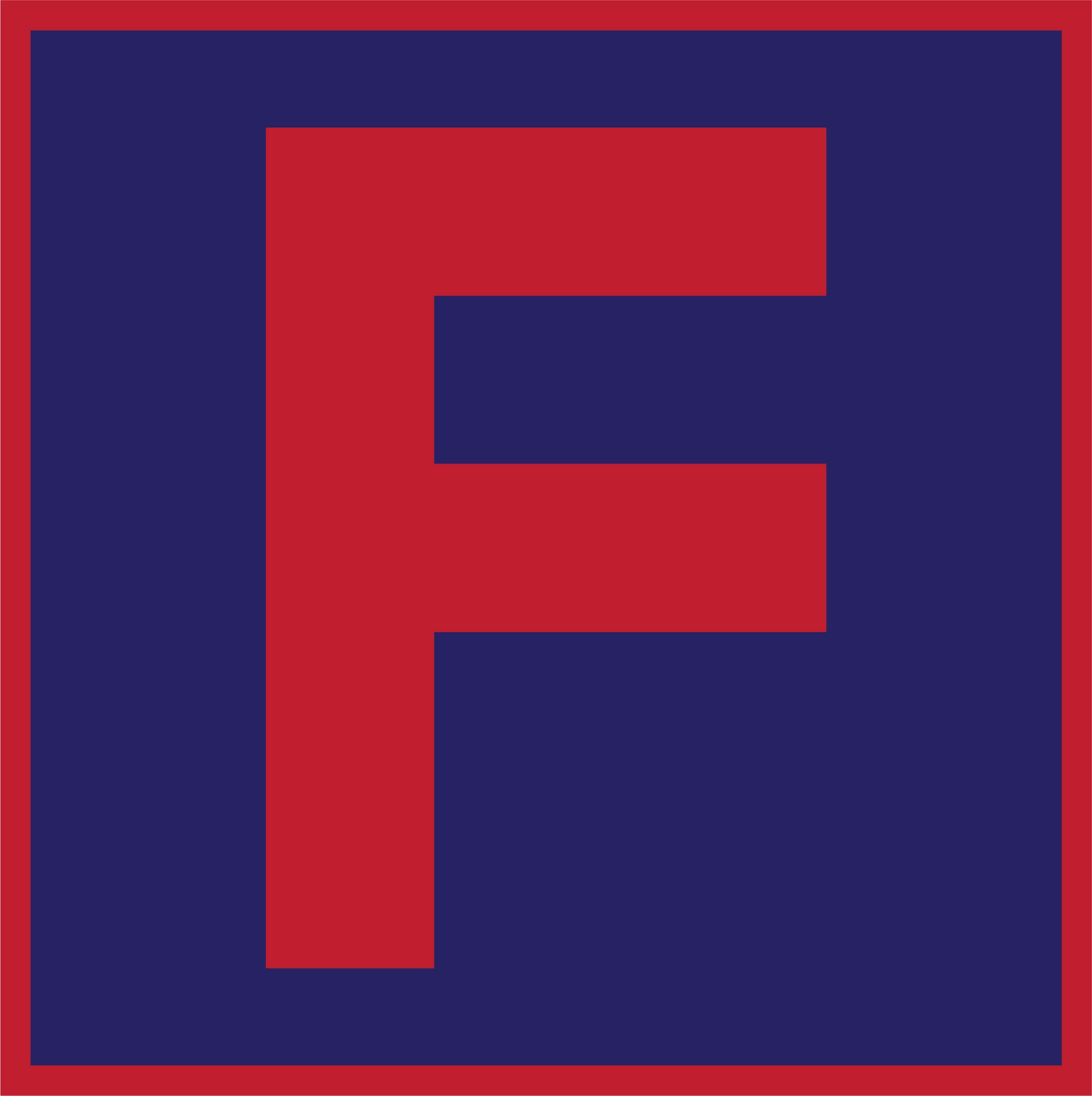 Letter F Printable Template