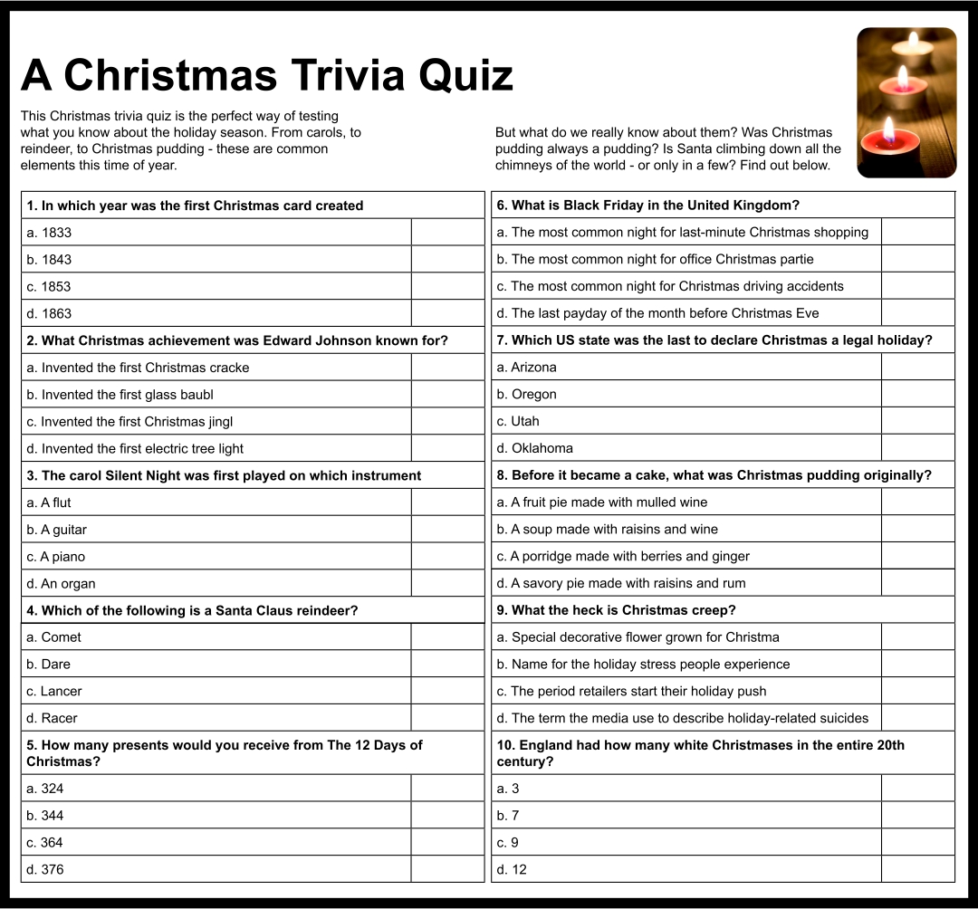 10-best-easy-christmas-trivia-printable-printablee