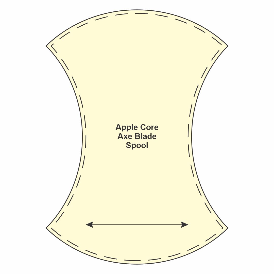 Apple Core Quilt Template Pattern