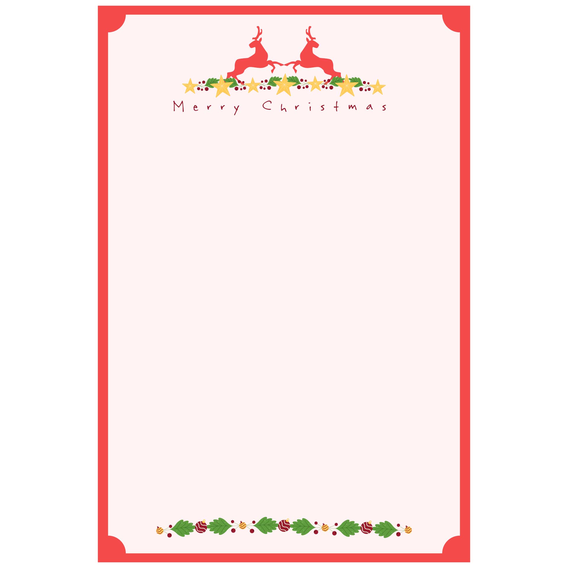 Free Printable Santa Letterhead