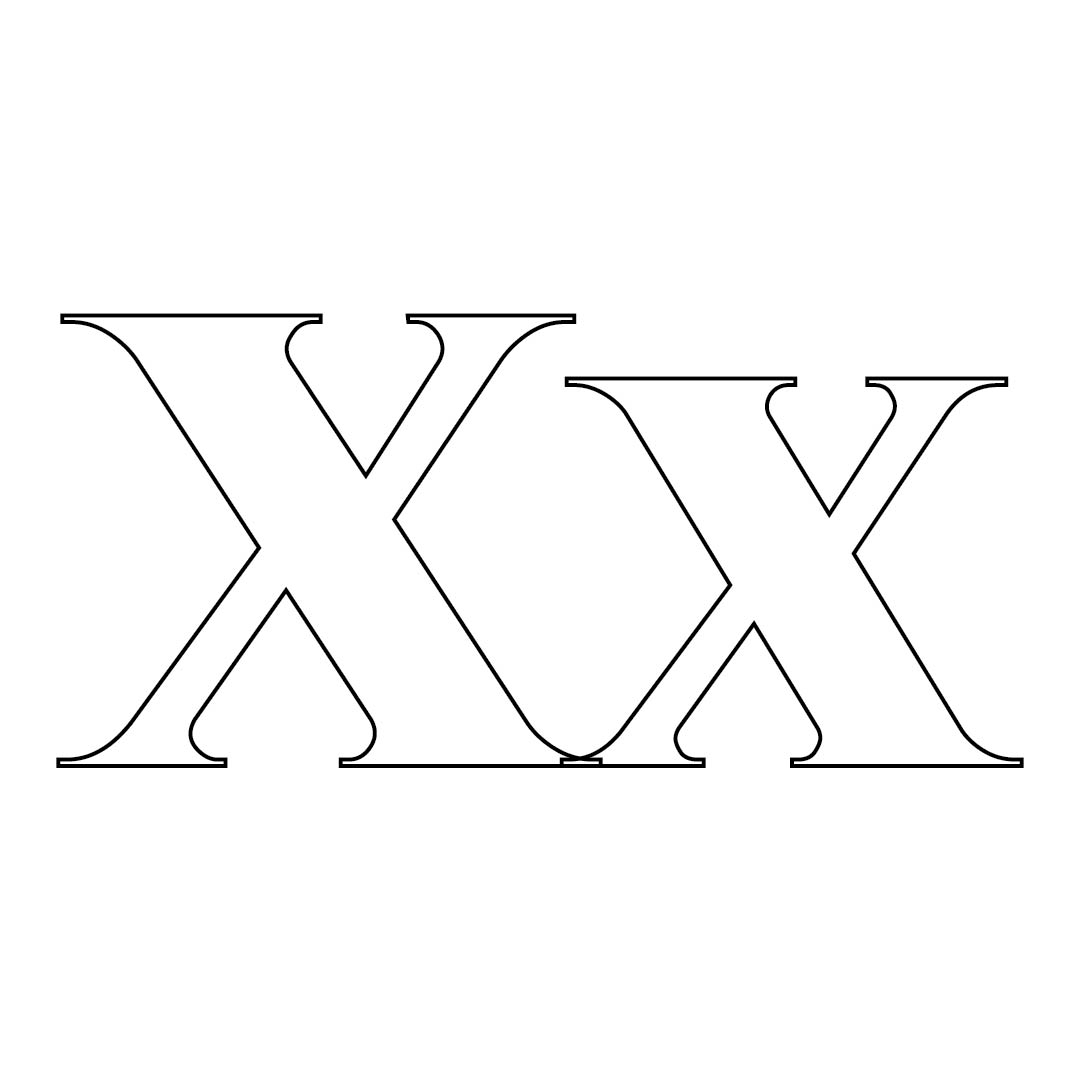 10 Best Letter X Printable Templates PDF For Free At Printablee