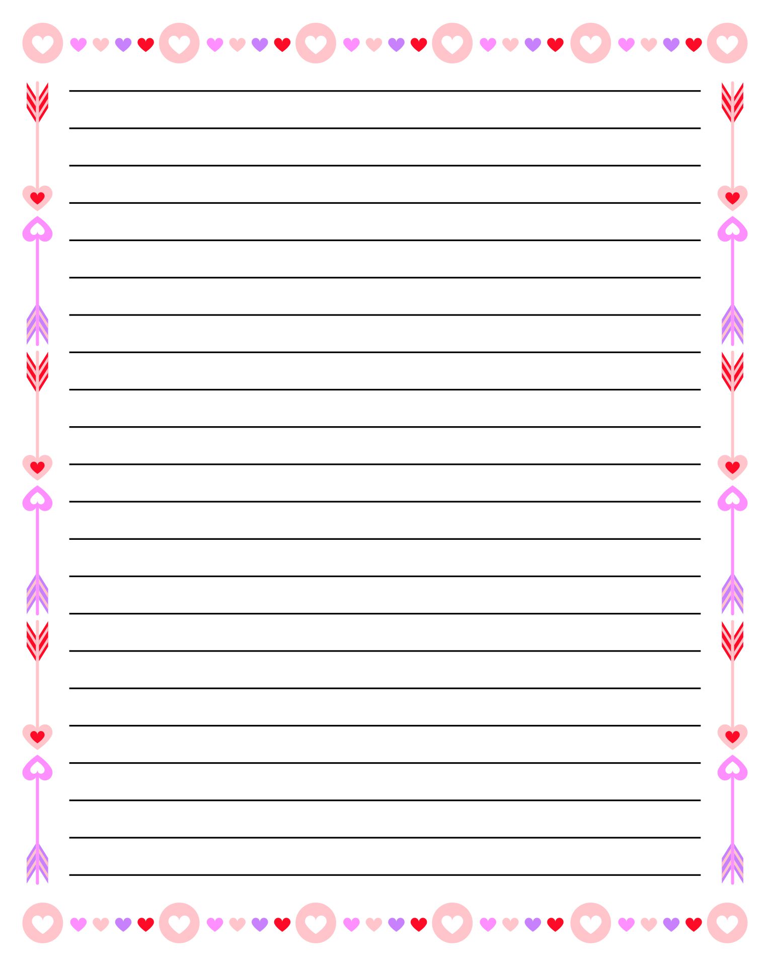 Free Printable Decorative Lined Paper Printable Templates