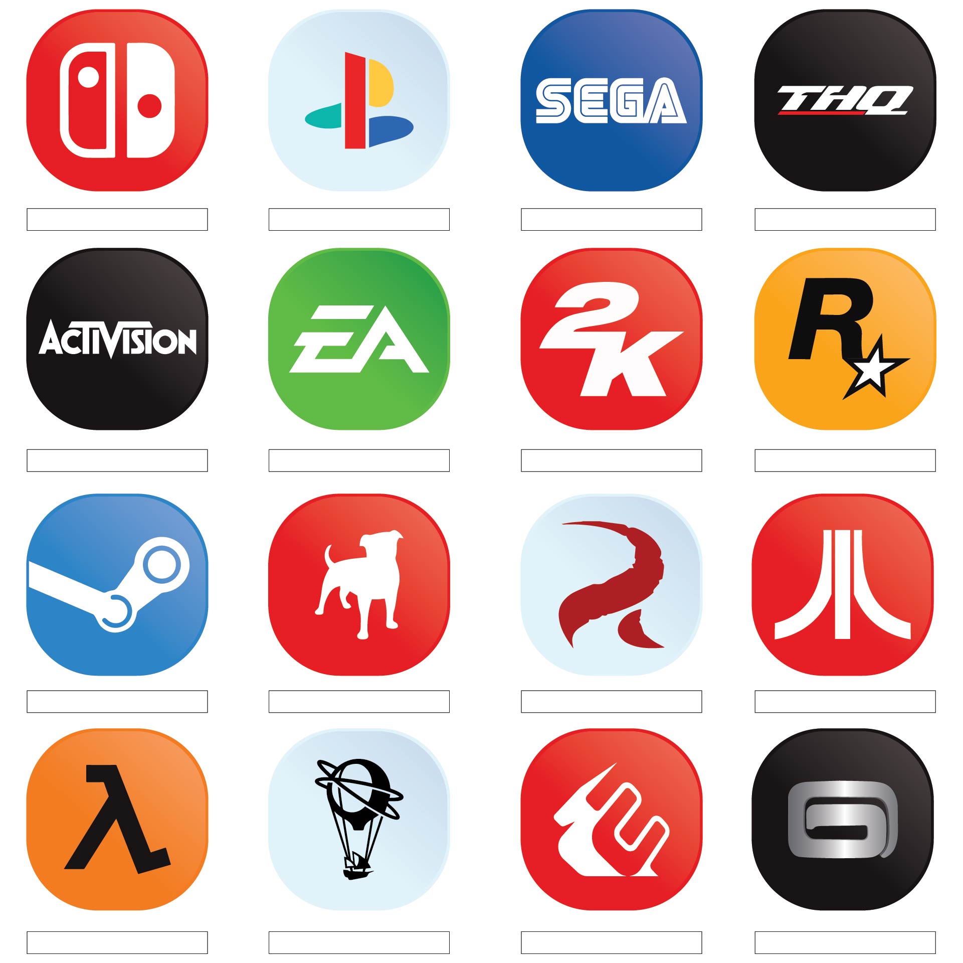 QUIZ: LOGO GAME  LEVEL CANADA, LOGO 1-30 