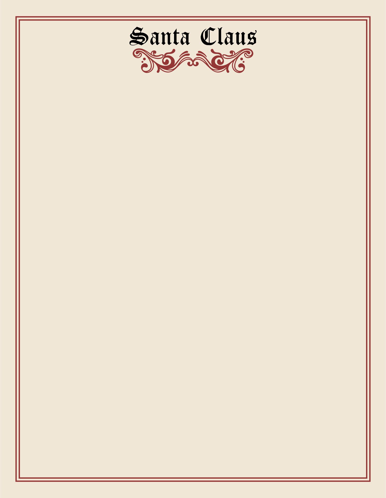 Santa Letterhead Templates 10 Free PDF Printables Printablee Santa Letterhead Templates 10 Free PDF Printables Printablee