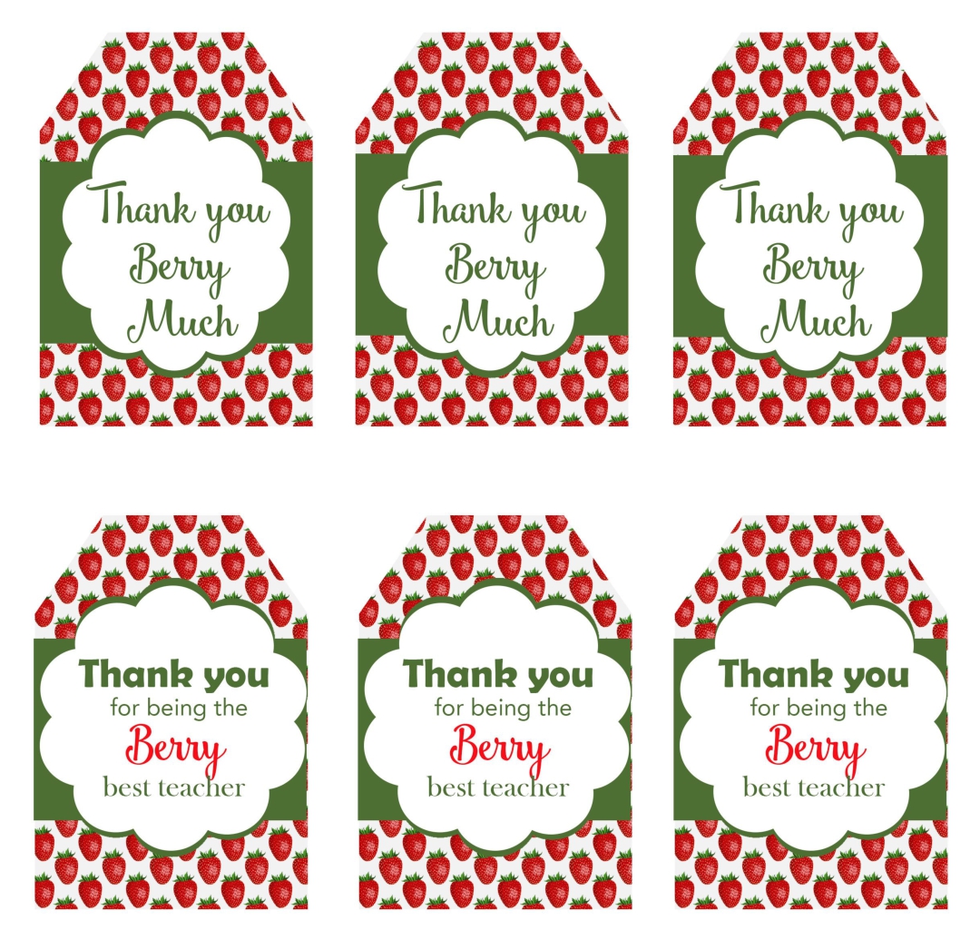 6 Best Teacher Gift Free Printable Christmas Tags - printablee.com