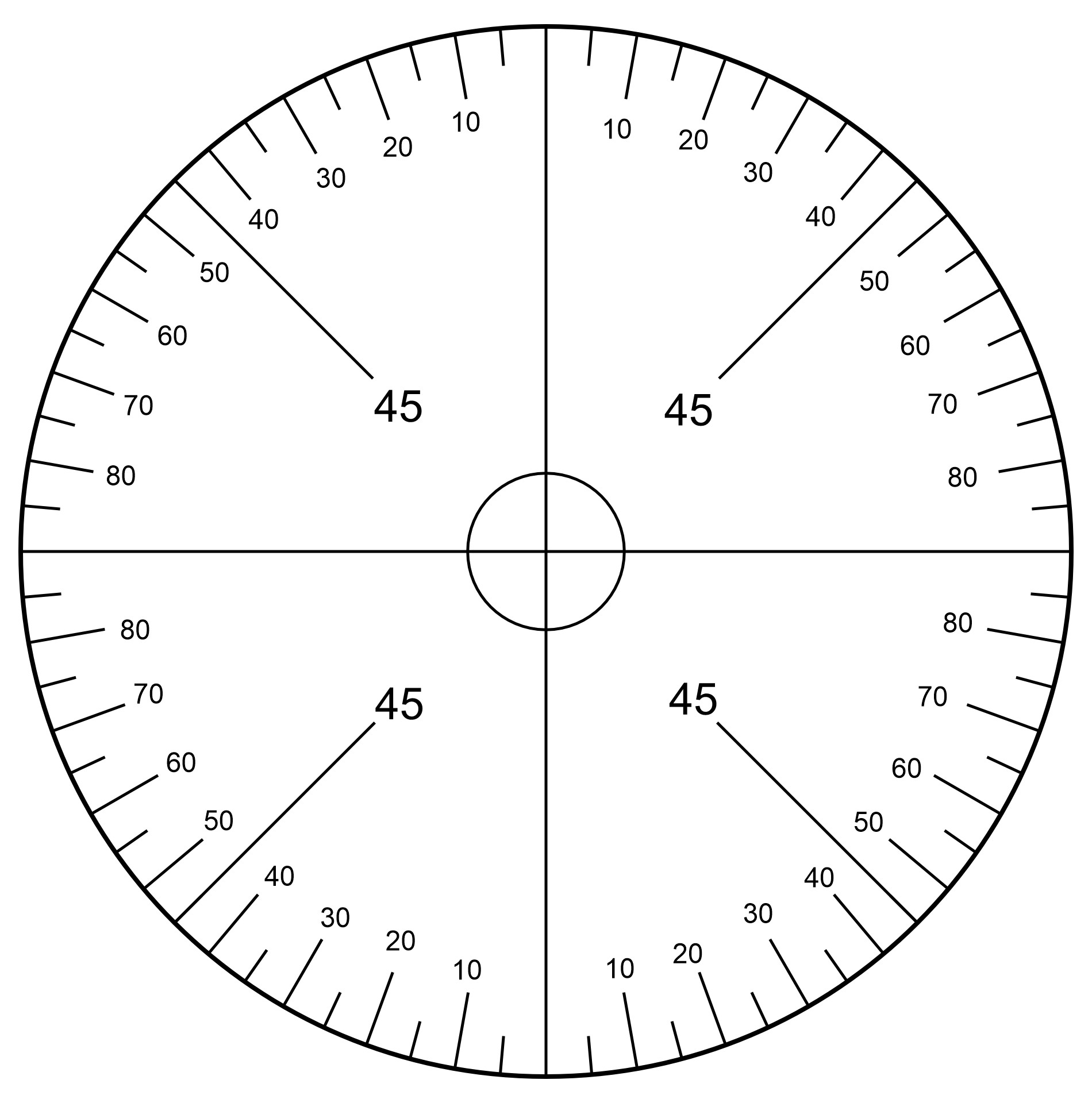 Degree Wheel Printable Printable World Holiday