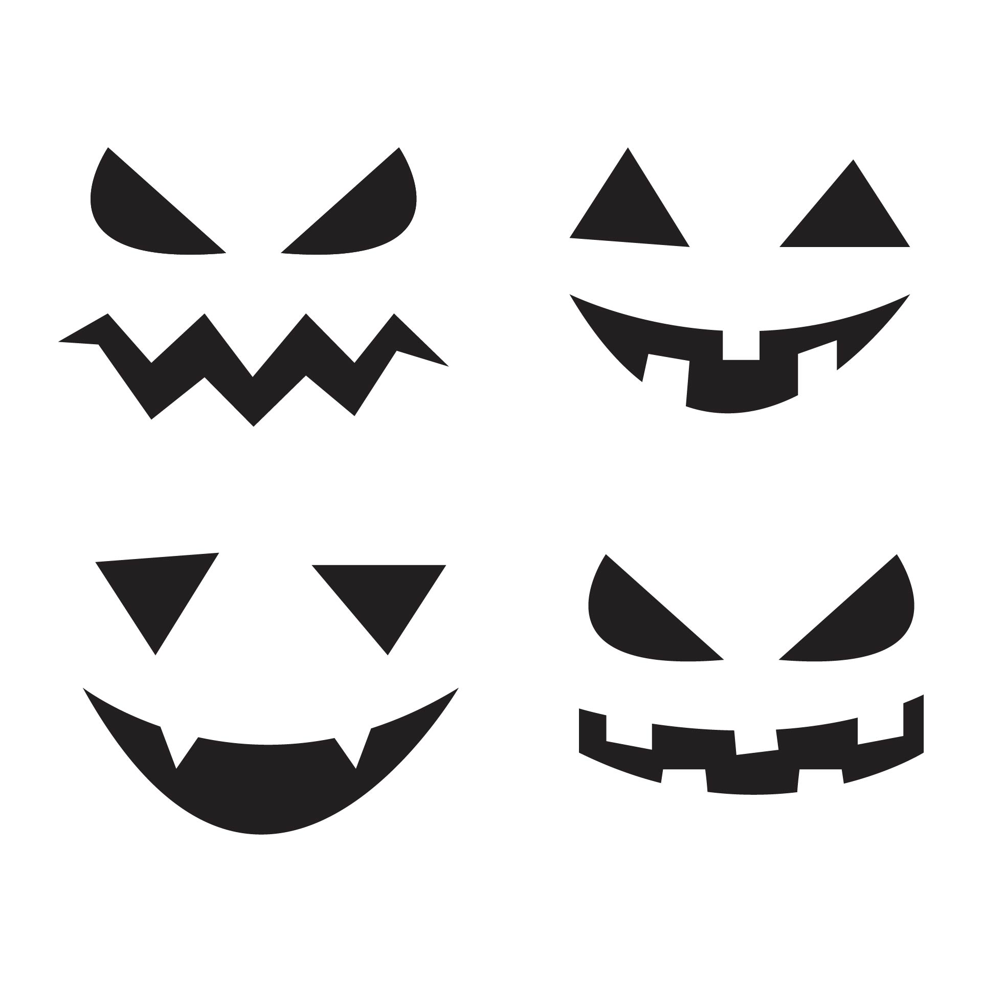 15 Best Printable Scary Halloween Faces PDF for Free at Printablee