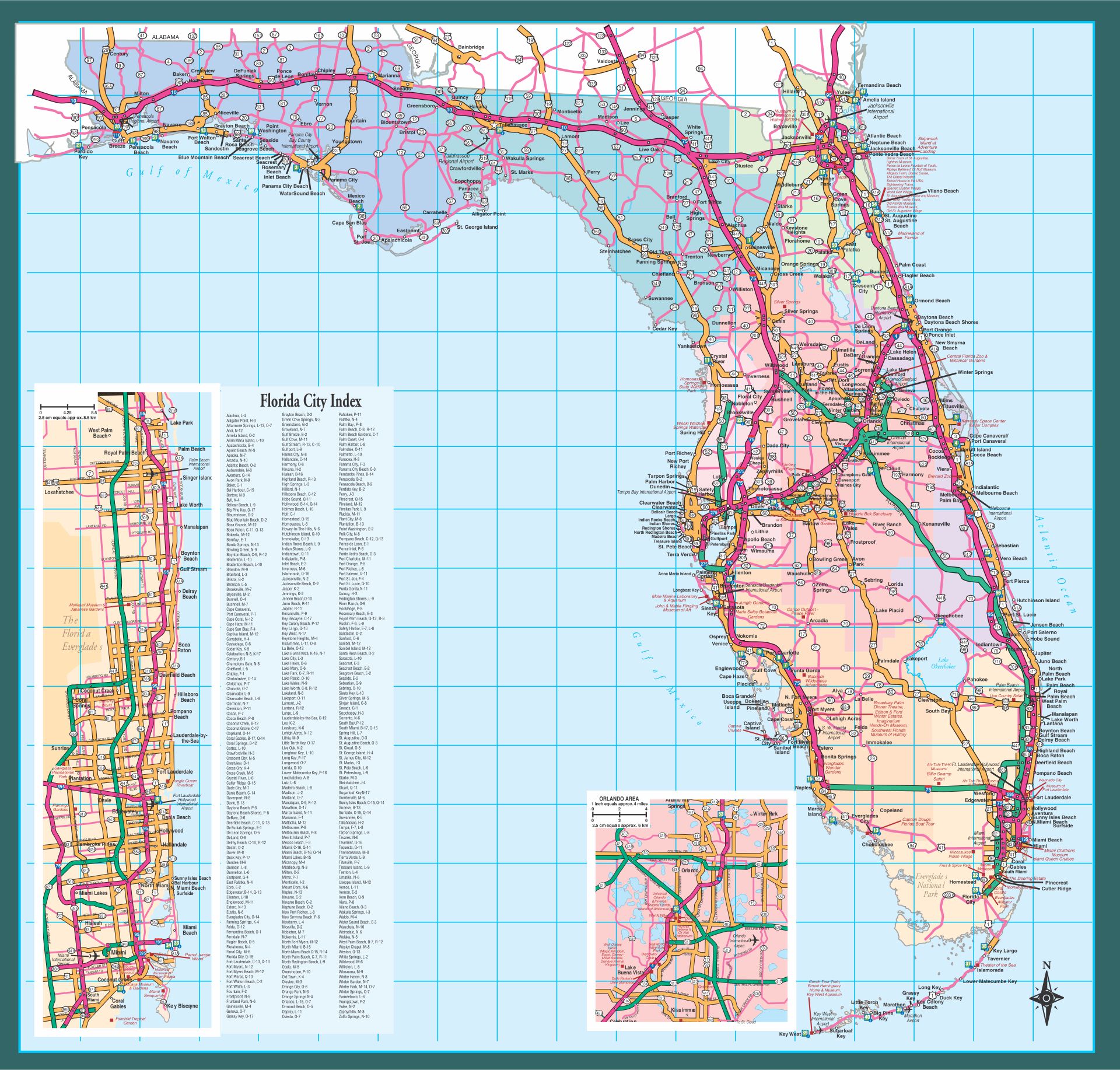 Florida State Map 10 Free PDF Printables Printablee Florida State Map 10 Free PDF Printables Printablee