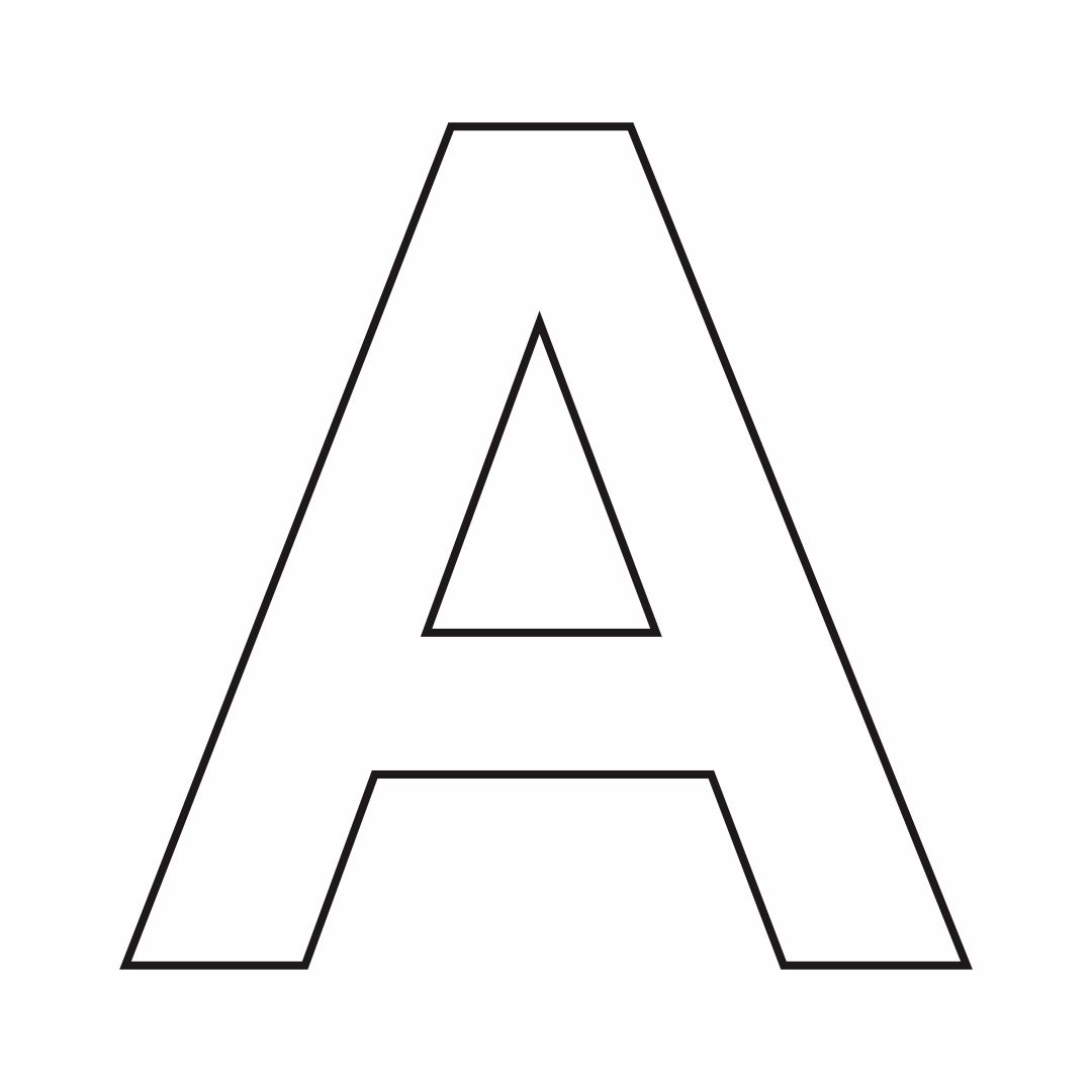 Free Printable Alphabet Stencils 941