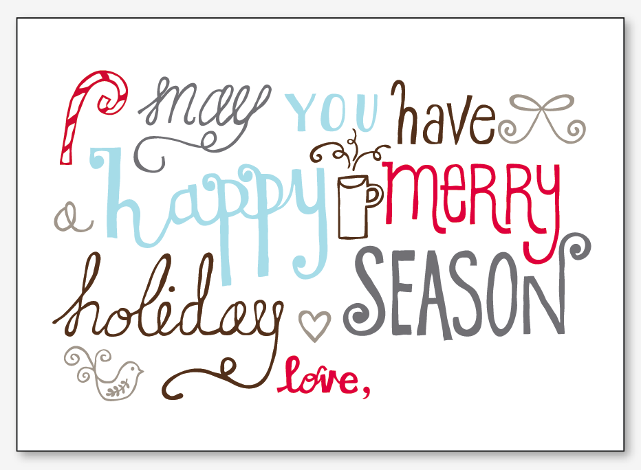 6 Best Free Printable Christmas Cards Download Printablee