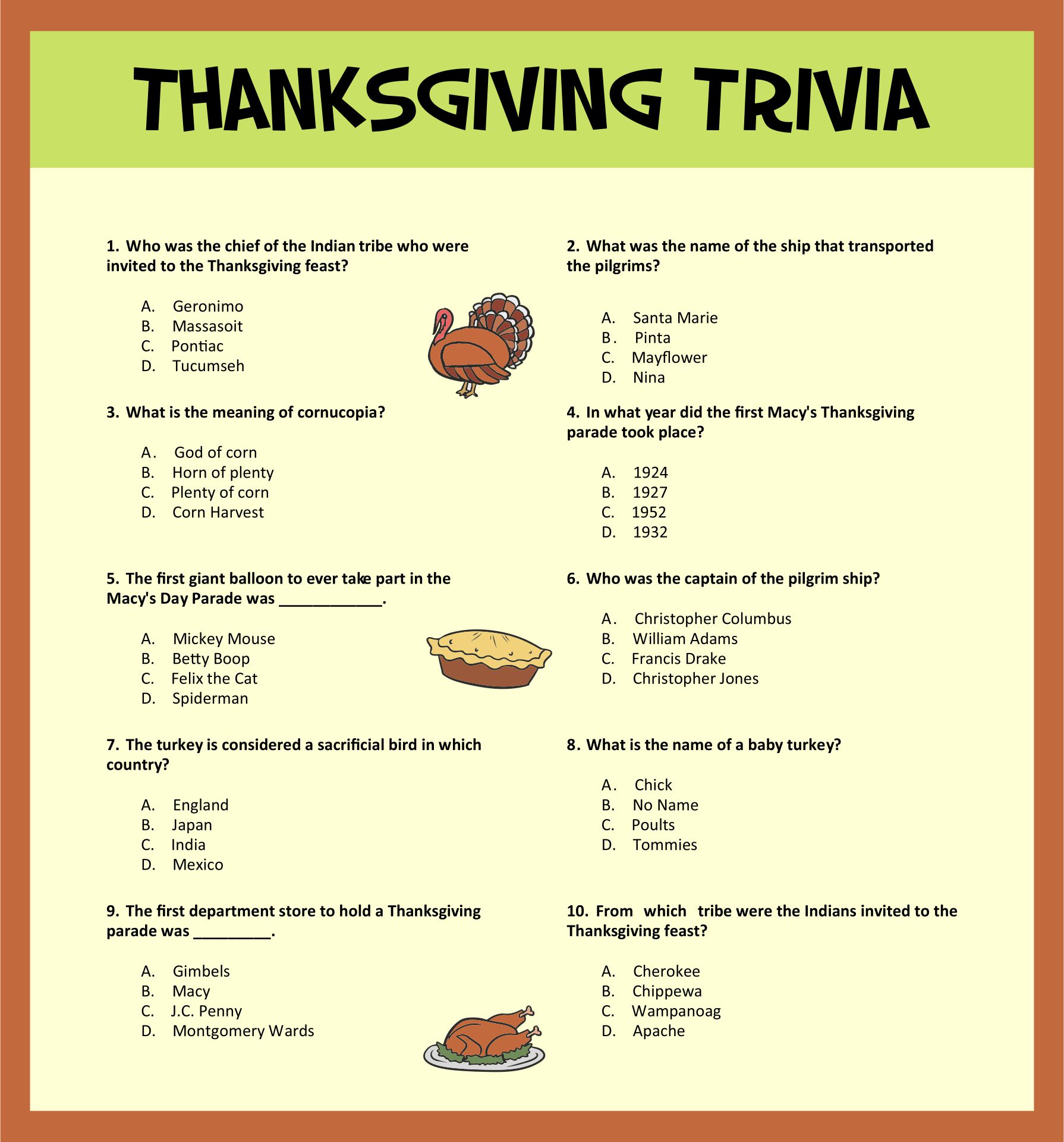 4 Best Printable 50s Trivia Questions And Answers Printablee 4-best-printable-50s-trivia-questions-and-answers-printablee