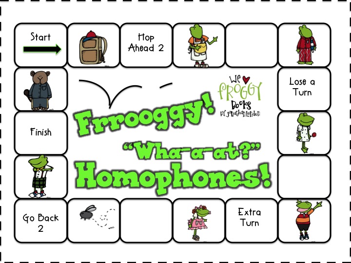 My Froggy Stuff Printables Board Game Free