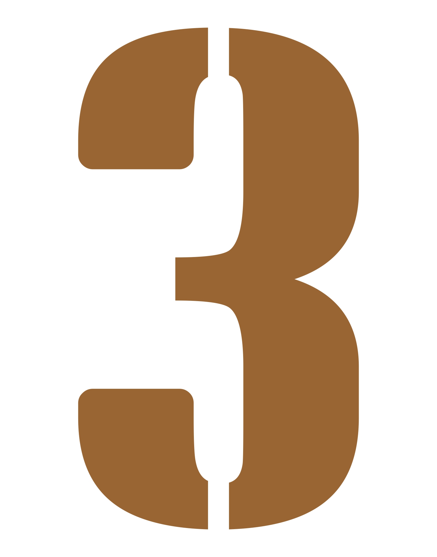 Number 3 Printable number-3-printable