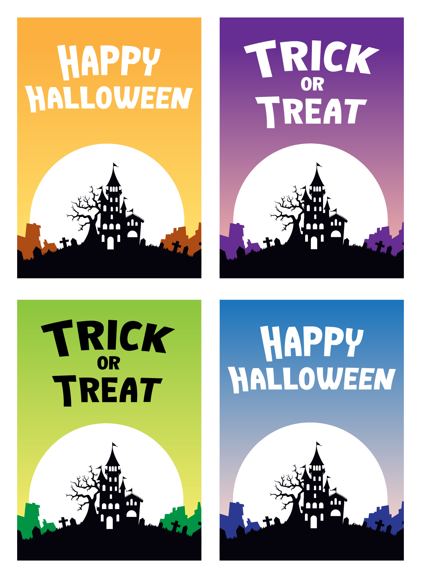 Halloween Cards Free Printable