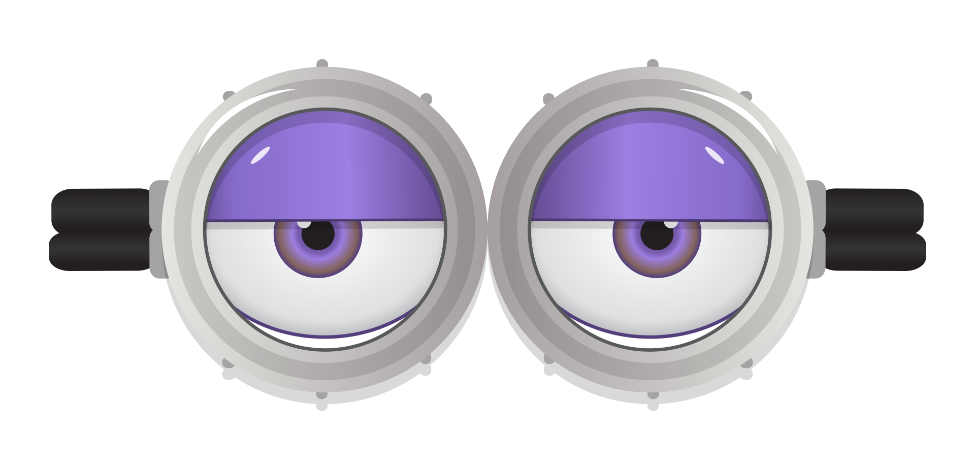 printable minion eyeballs