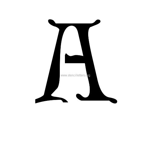 5 Inch Letter Stencils