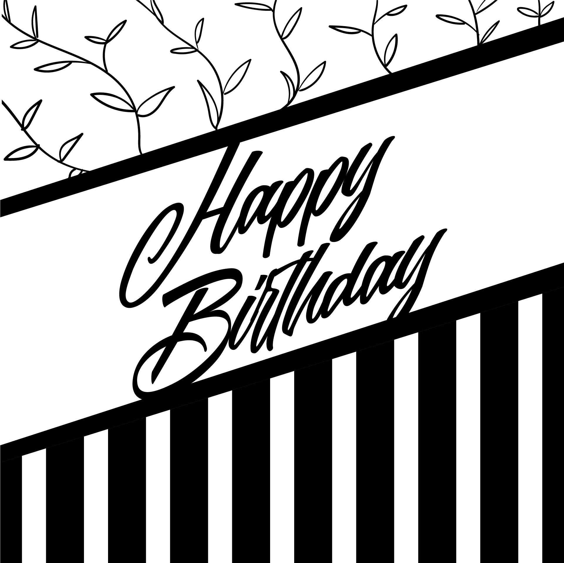 black-and-white-birthday-cards-printable