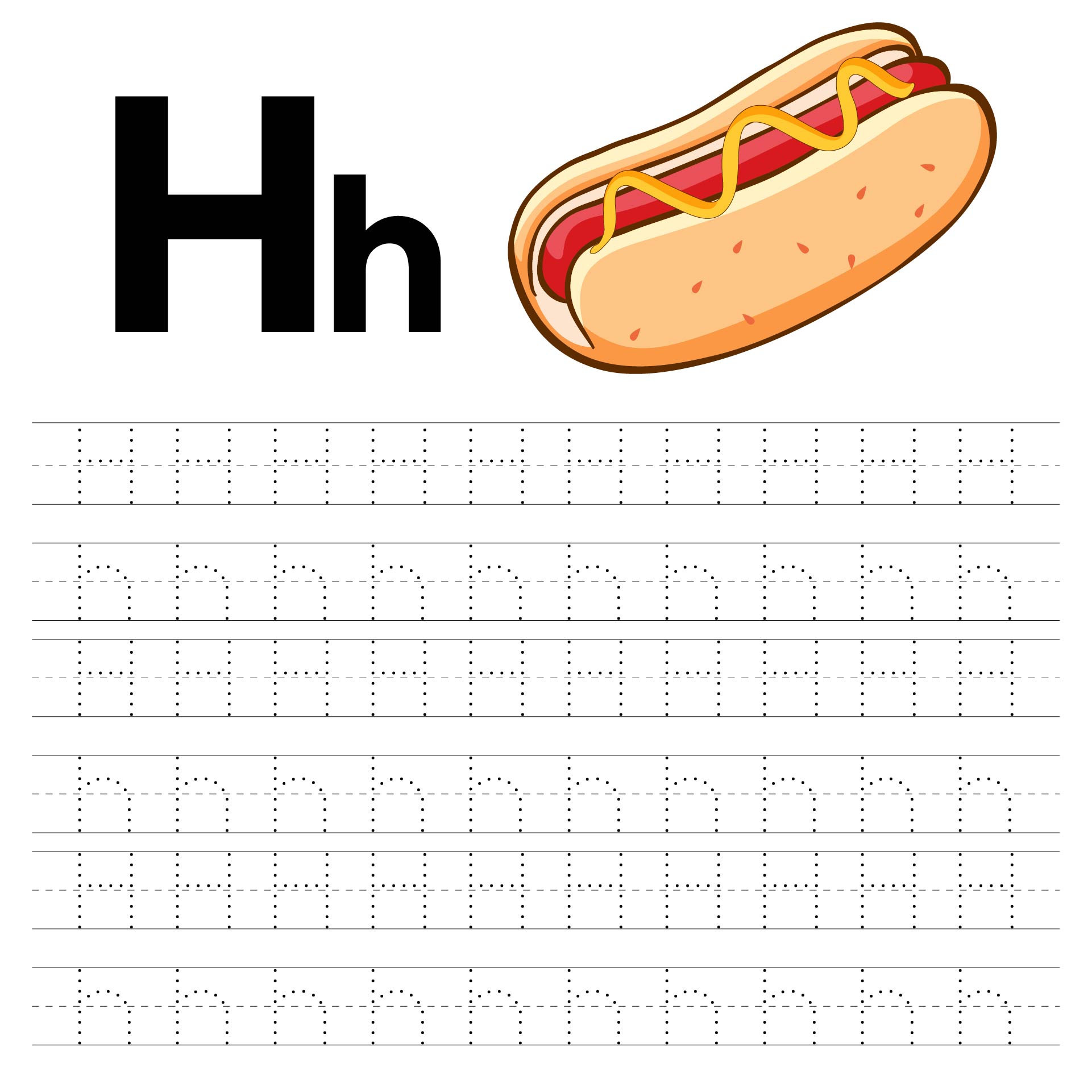 Printable Traceable Letters