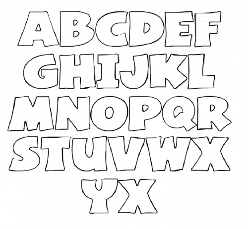 4 Best Images of 6 Inch Alphabet Stencils Printable - 6 Inch Letter ...