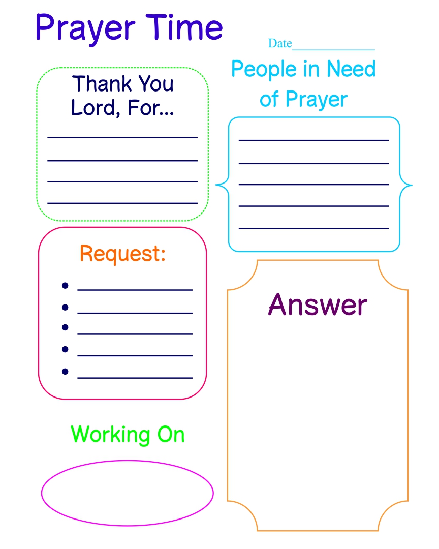 Prayer Journal Printables