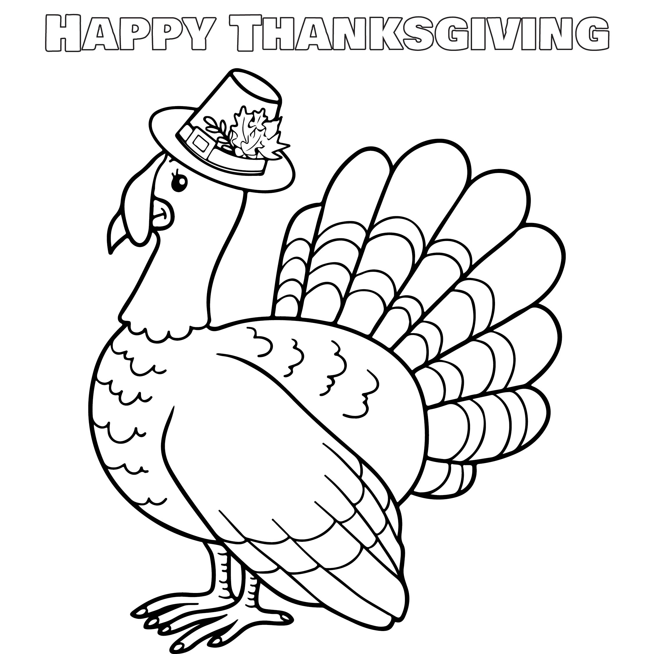 Preschool Printable Thanksgiving Turkeys