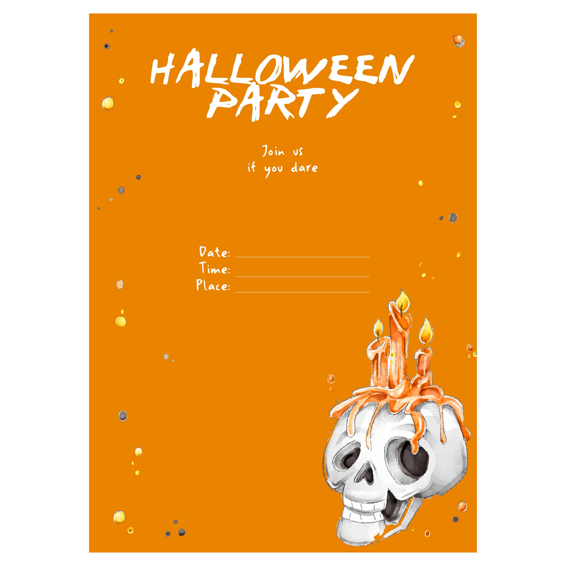 15 Best Scary Halloween Invitation Templates Printable Free free-printable-halloween-template-printable-printable-templates
