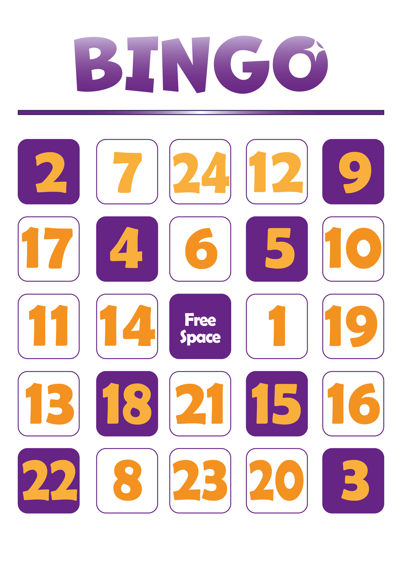 10 Best Printable Bingo Numbers 1 75 PDF For Free At Printablee