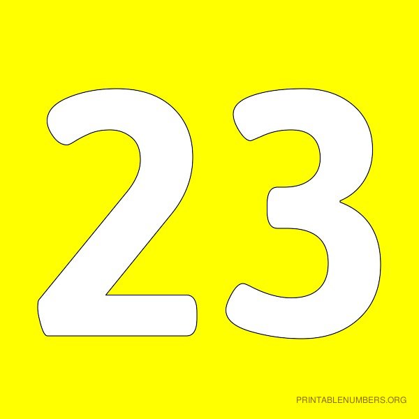 Картинки число 23