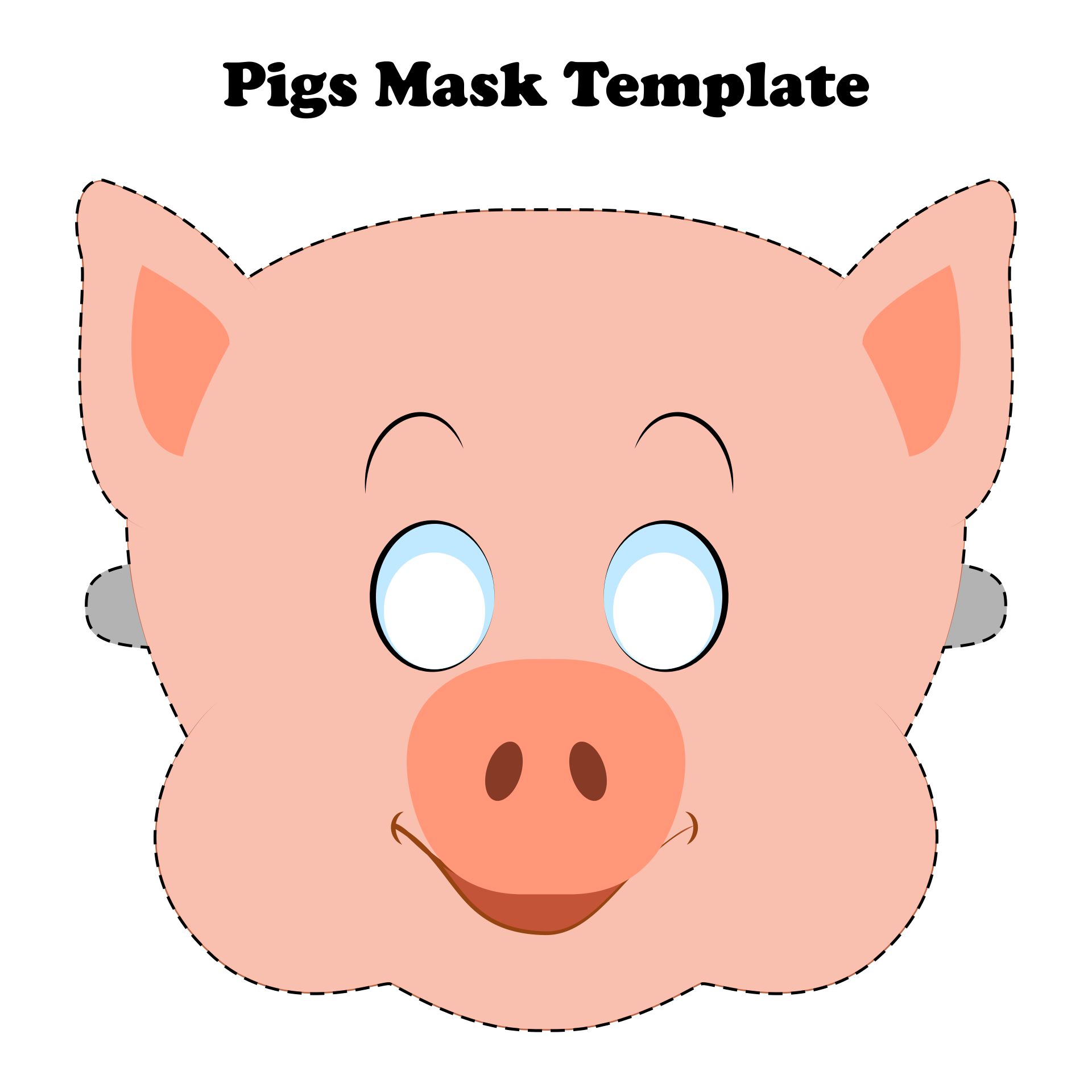Printable Pig Craft