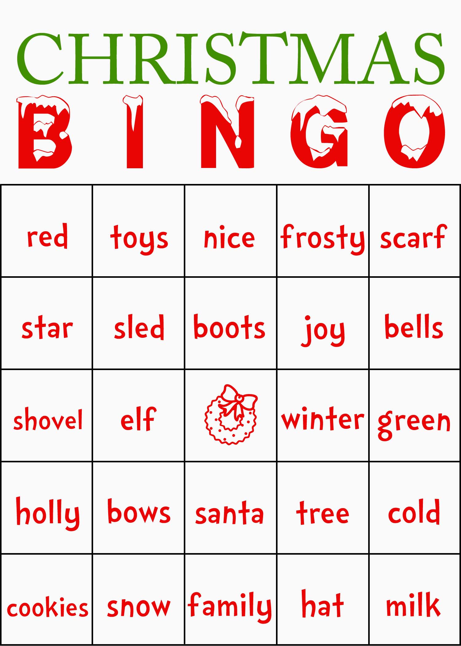 6 Best Free Printable Christmas Bingo Game Pdf For Fr - vrogue.co