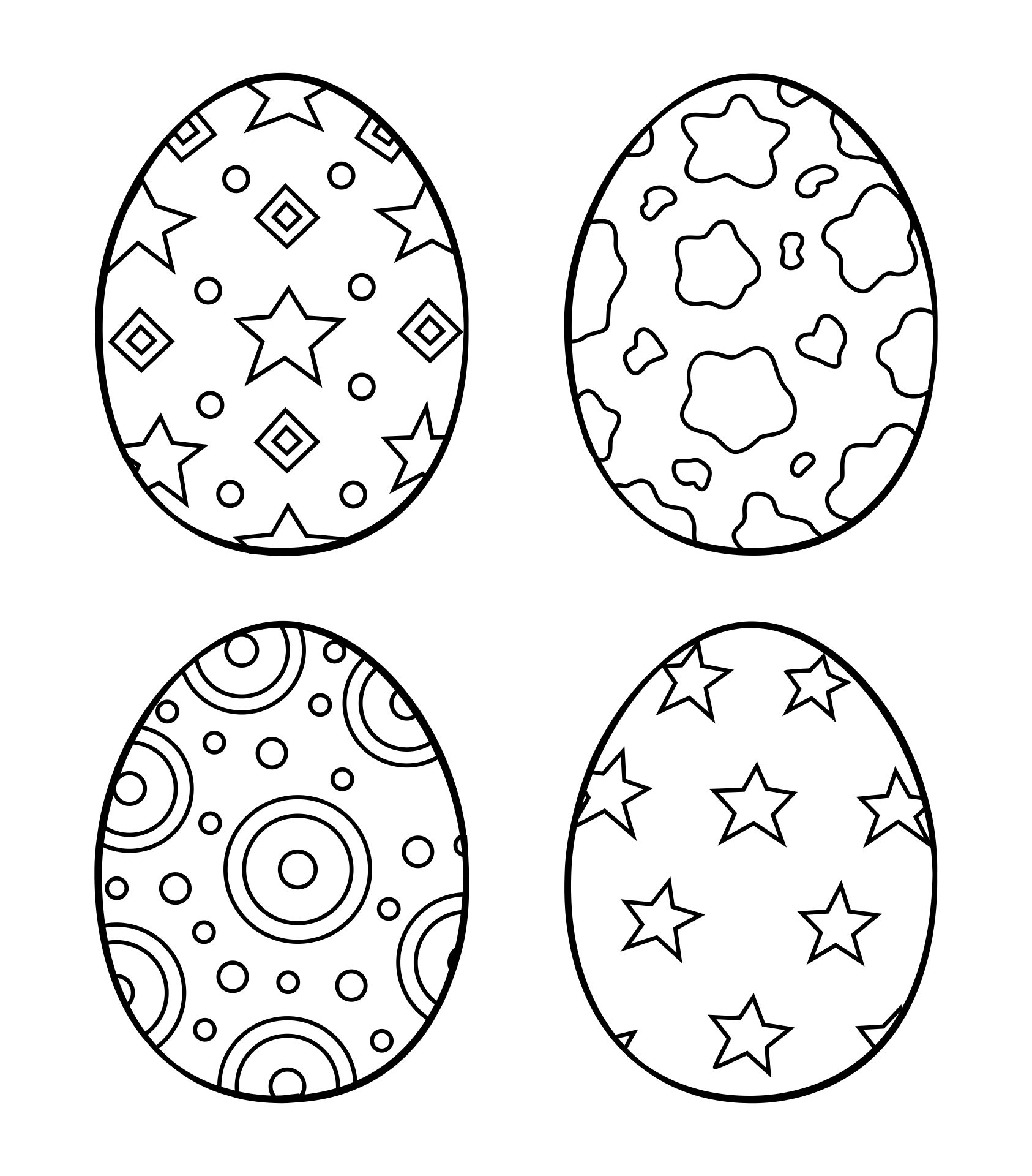 10 Best Printable Easter Egg Basket Coloring Pages Emty Printablee
