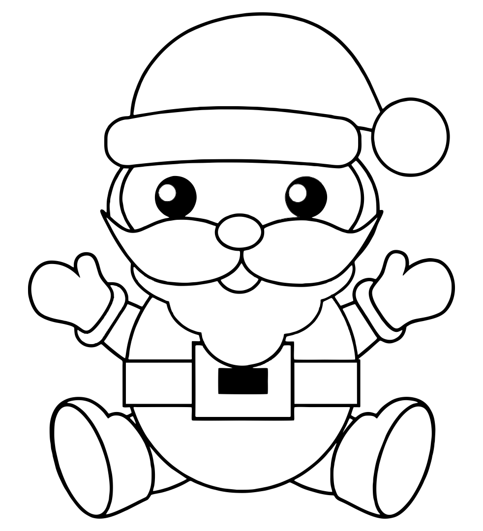 20 Best Printable Christmas Coloring Book Pages   printablee.com