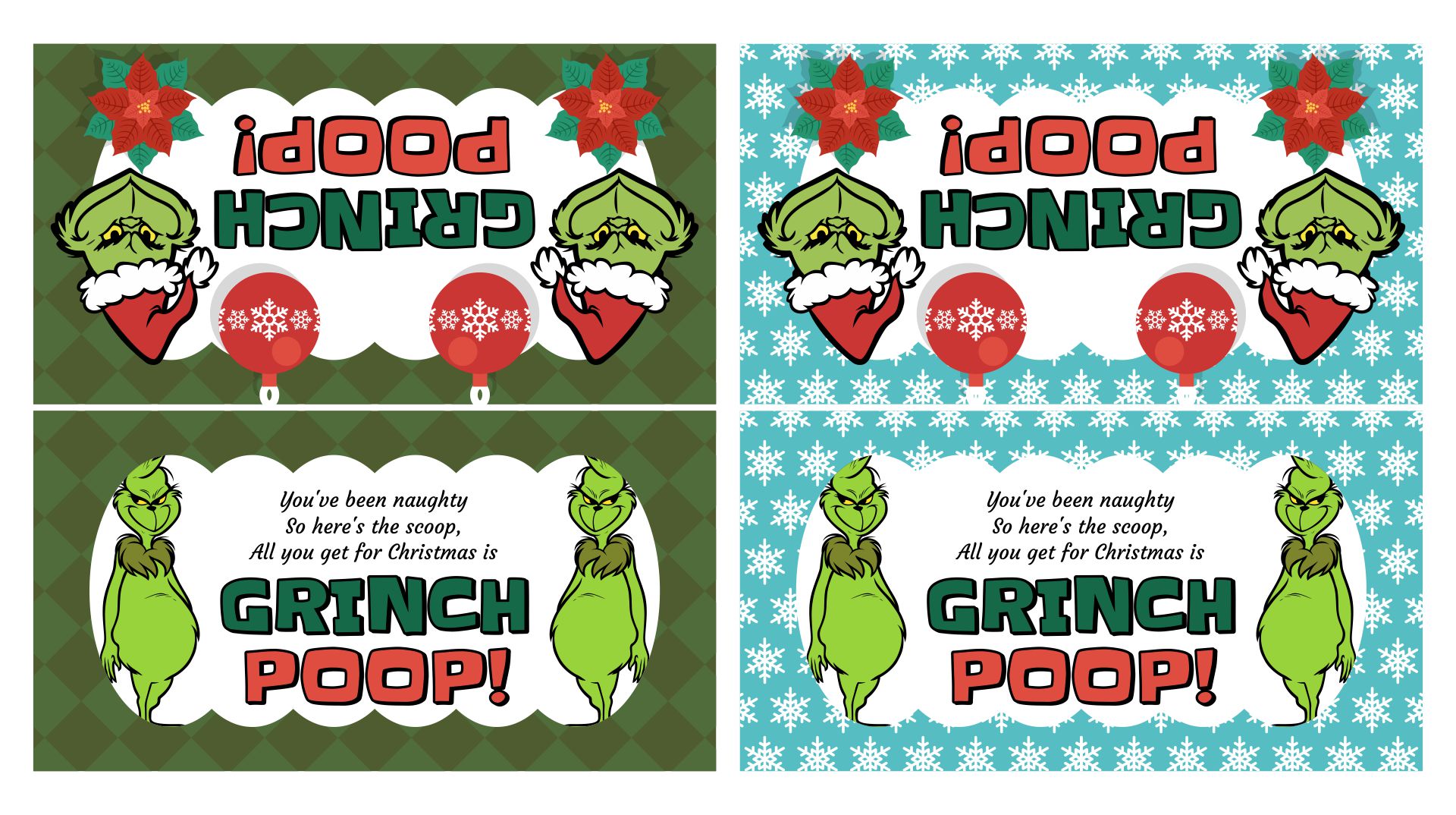 Elf Poop Tag Printable