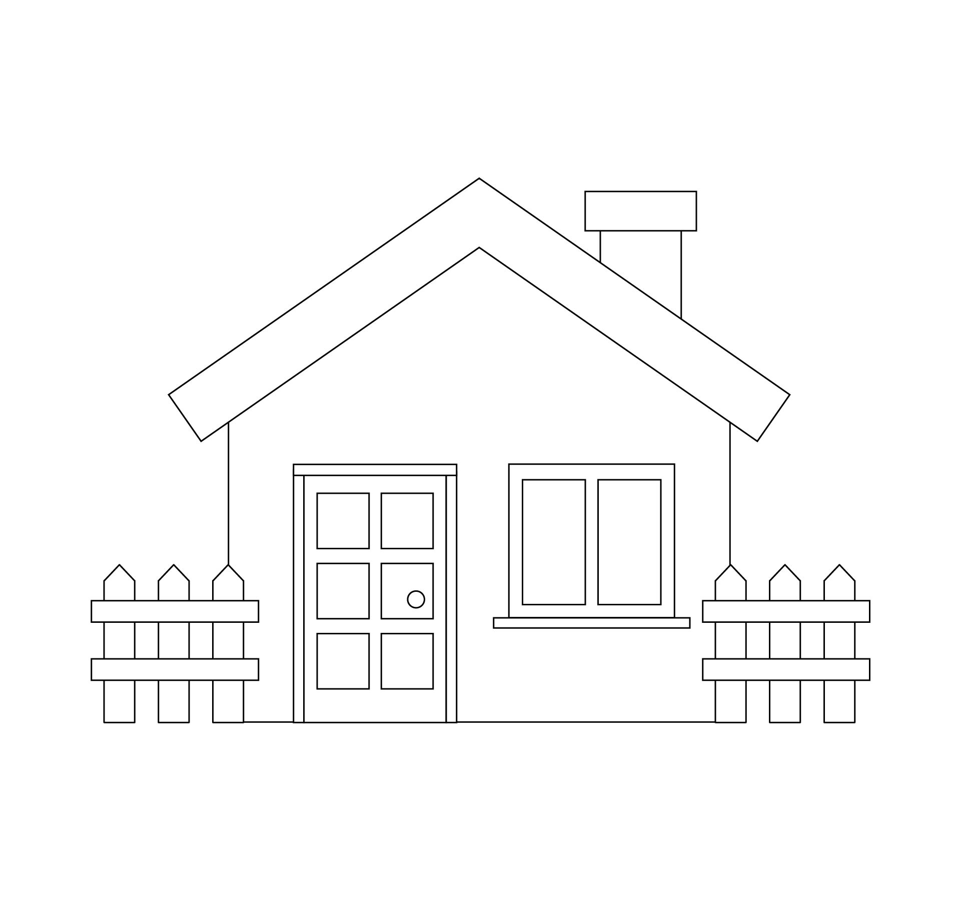 House Outline Printable