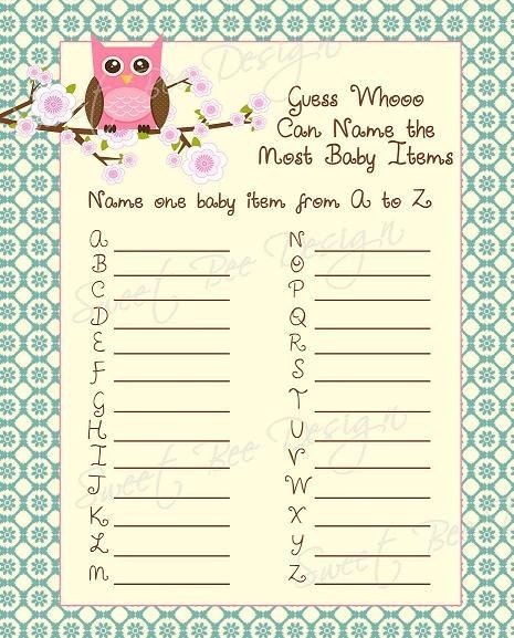 owl baby items