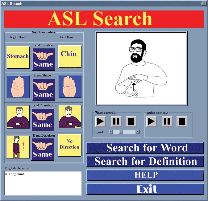 ASL Sign Language Dictionary