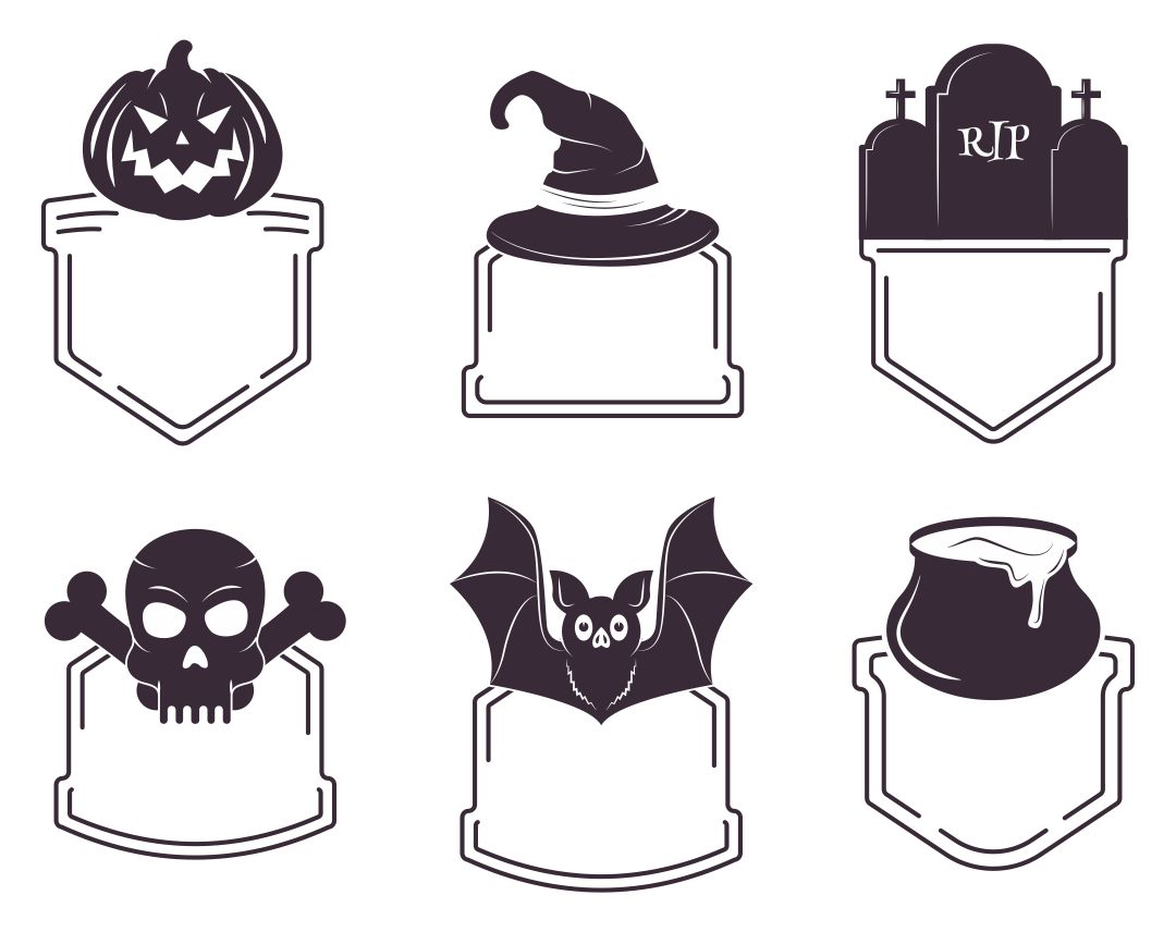 Blank Halloween Labels 15 Free PDF Printables Printablee Blank Halloween Labels 15 Free PDF Printables Printablee