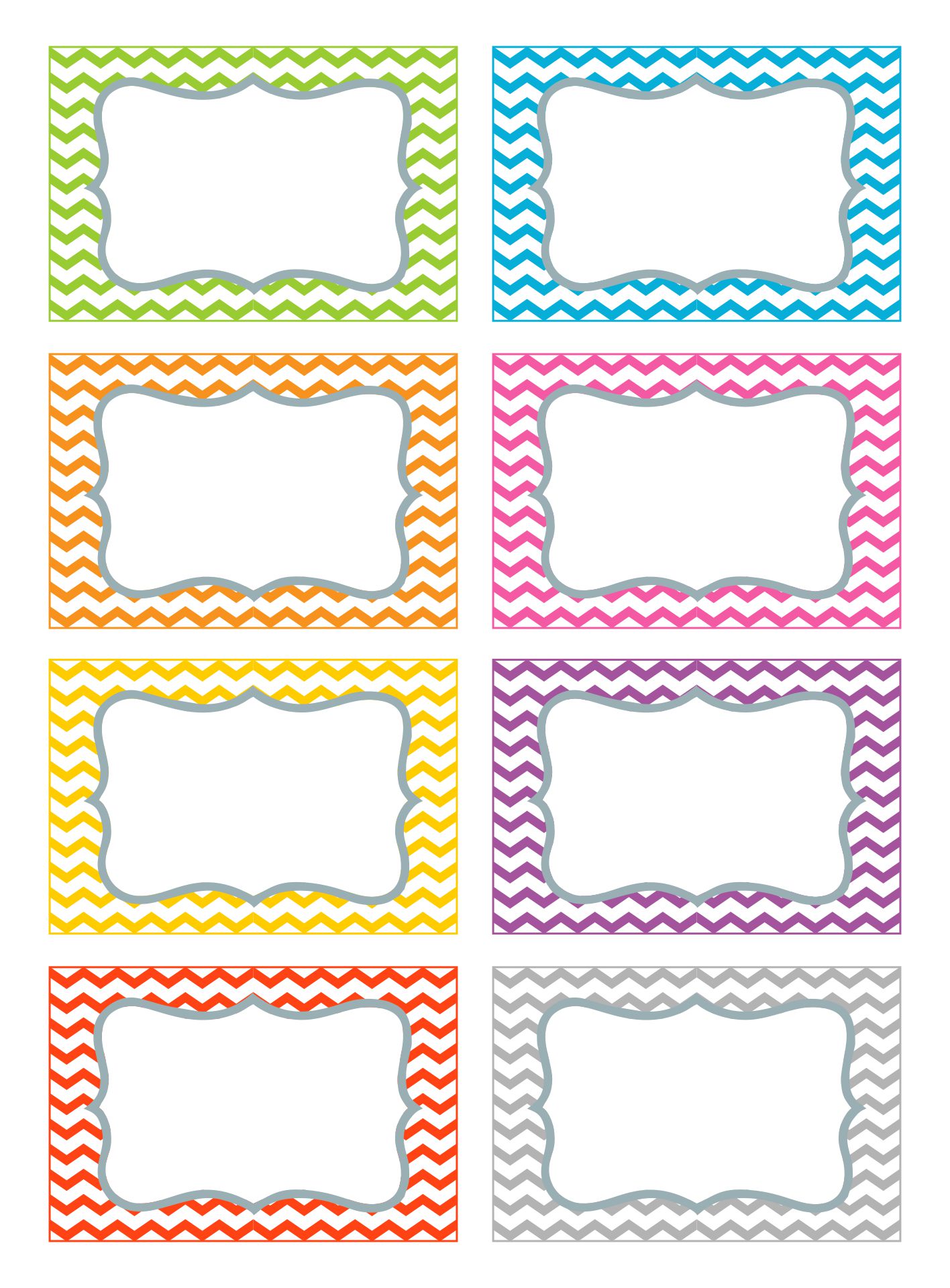 Downloadable Free Printable Candy Buffet Labels