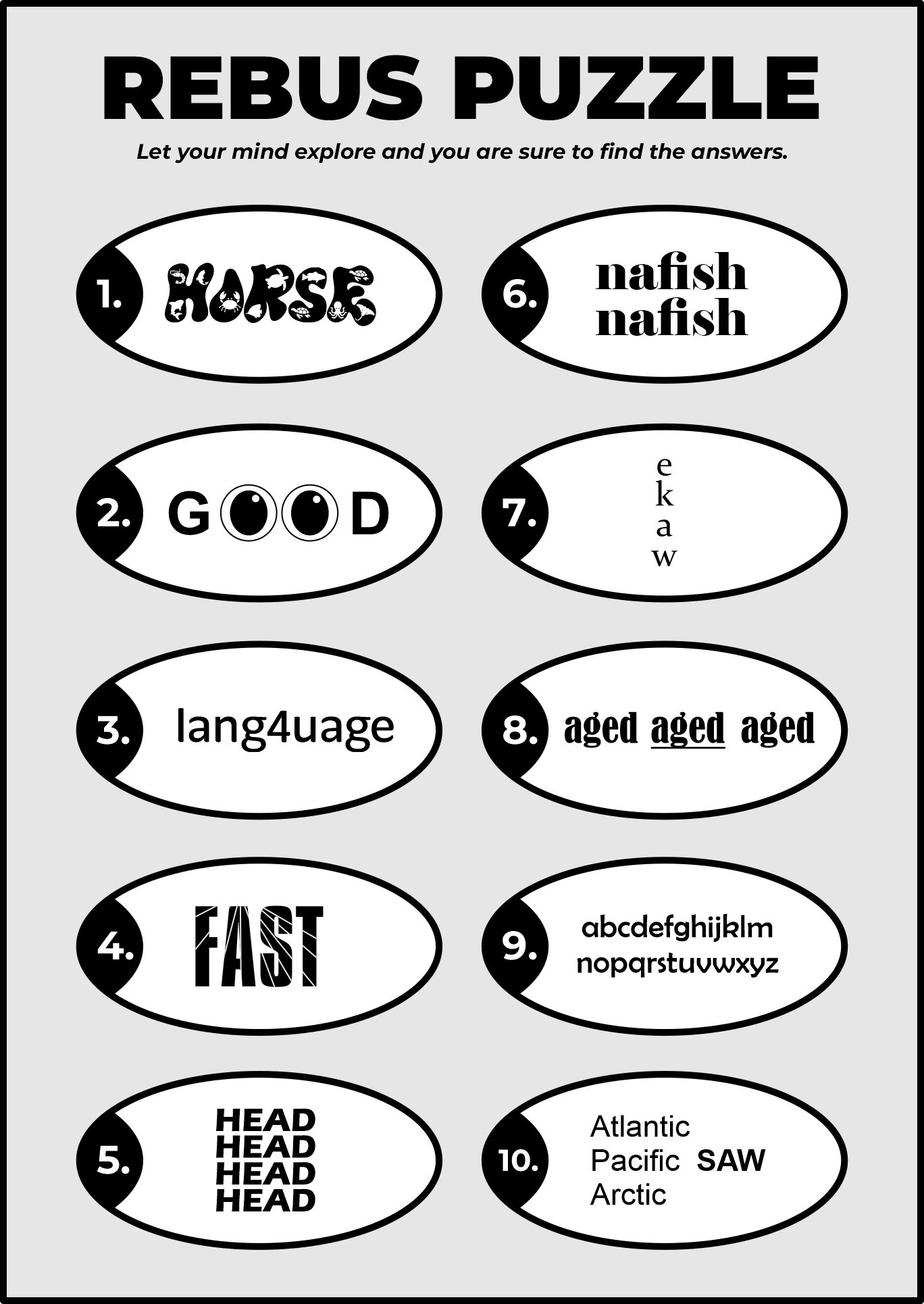 20 Best Printable Rebus Puzzles With Answers PDF For Free At Printablee