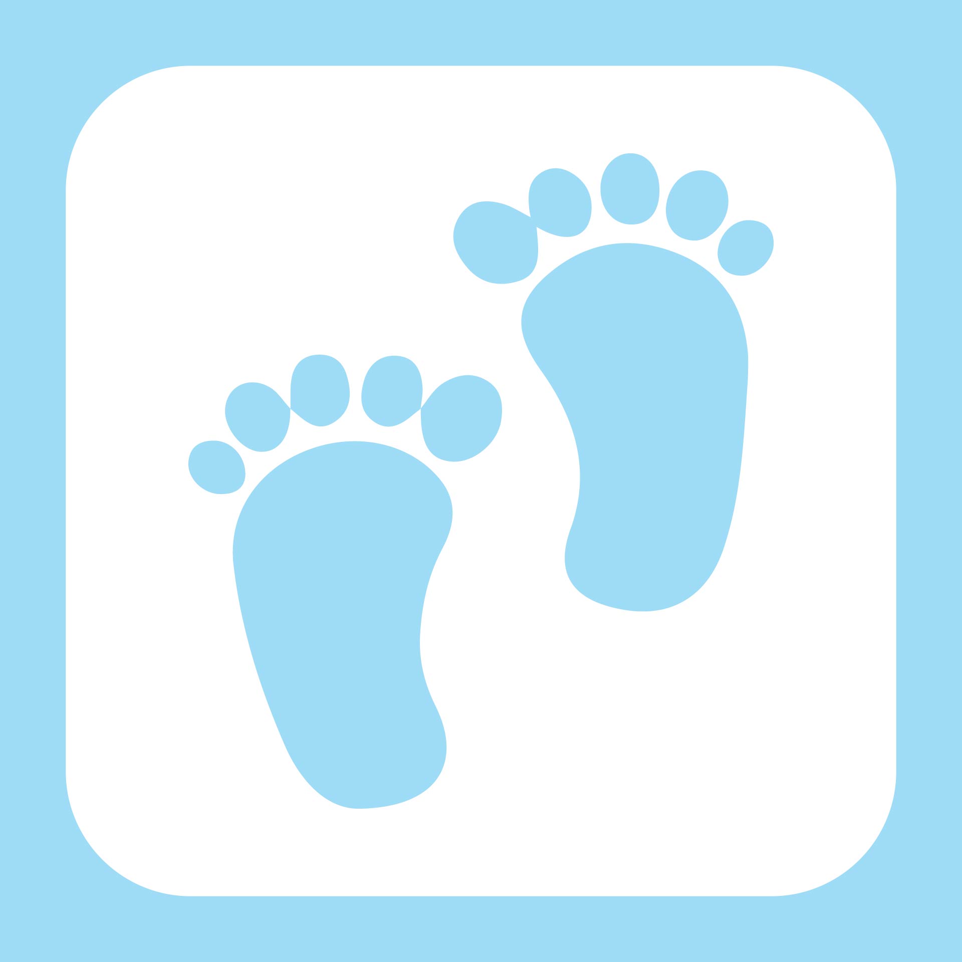 10 Best Printable Footprint Cut Out Printablee