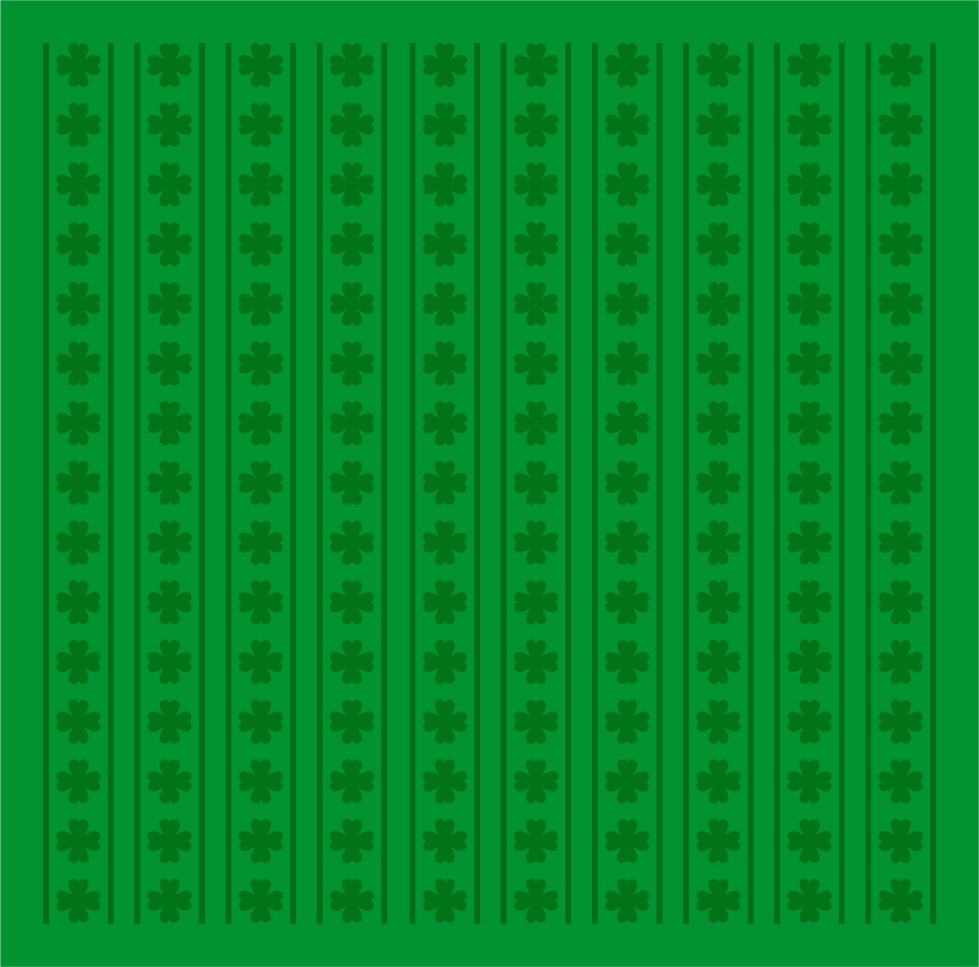 Four Leaf Clover Pattern Printable