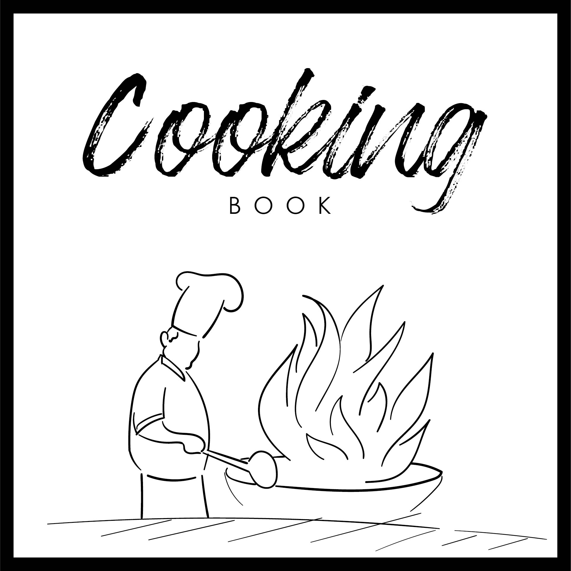 Cookbook Cover Template