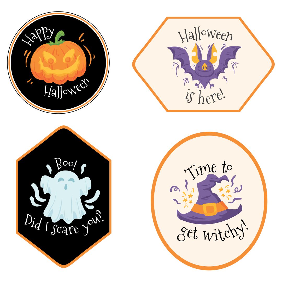 7 Best Happy Halloween Free Printable Labels