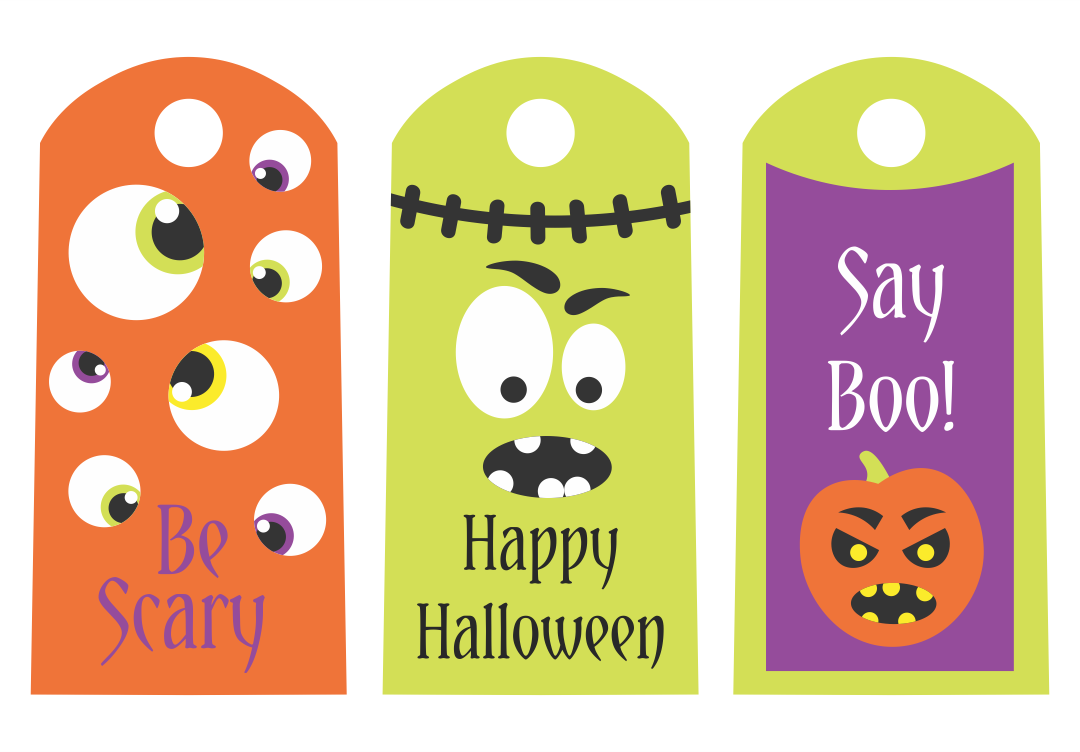 Printable Halloween Tags