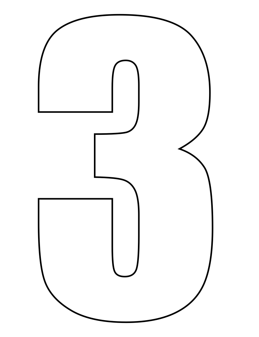 Large Bubble Number 9 - 7 Free PDF Printables | Printablee
