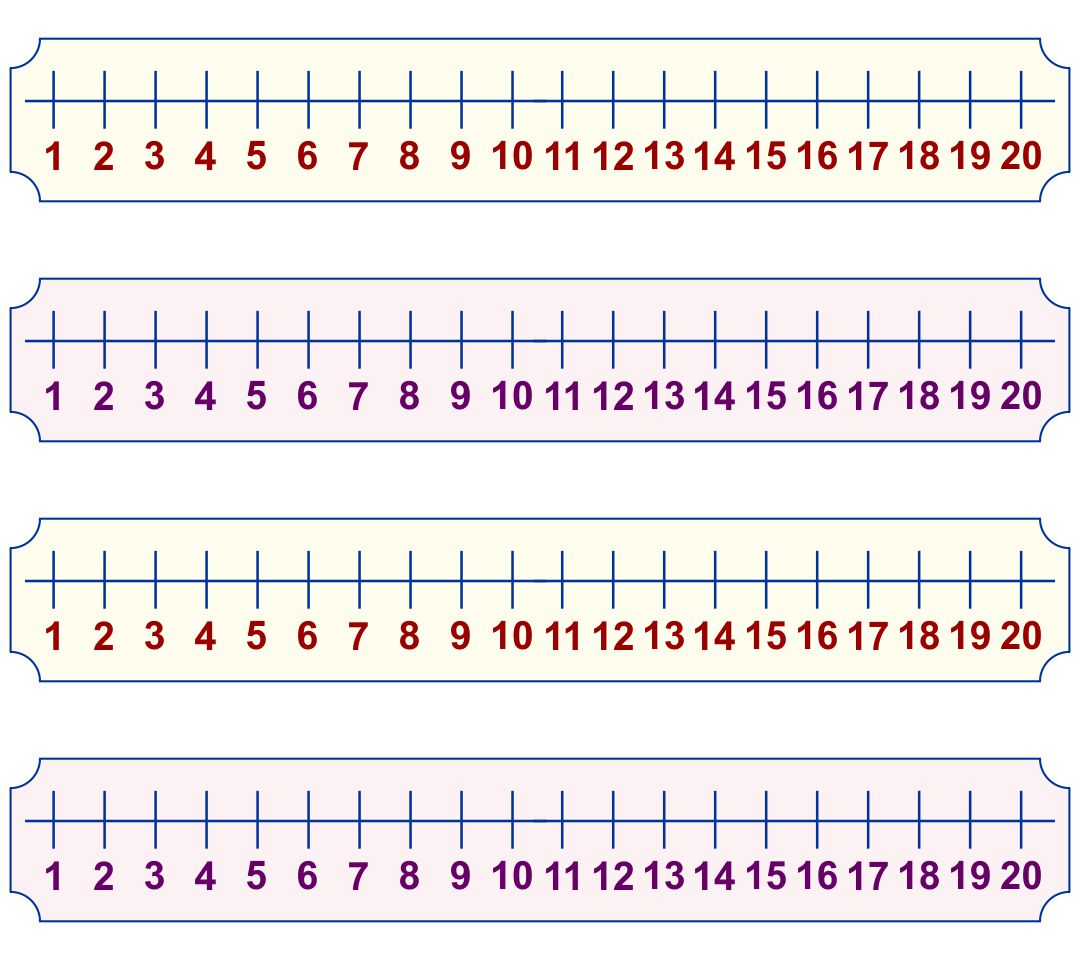 10 best kindergarten number line printable 0 20 printablee com